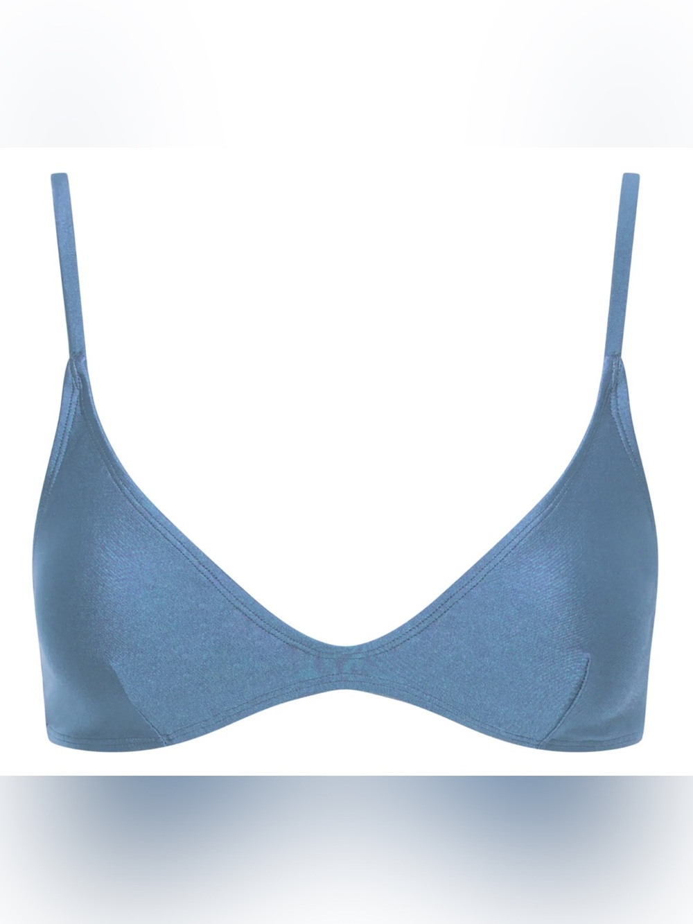 WHITE SANDS SWIM Lucy Scoop Bikini Top - Cendre